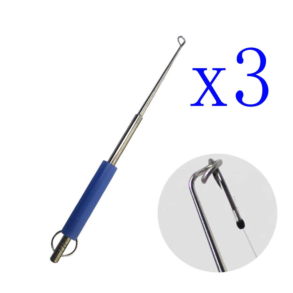 3-Pack Stainless Steel Fish Ho - Fishing Hook Sharpener ulasan dan harga