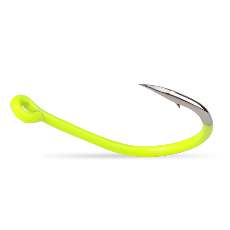 NGB 50pcs 1/0#-10#Fluorescent  - Fishing Hook Barbless ulasan dan harga