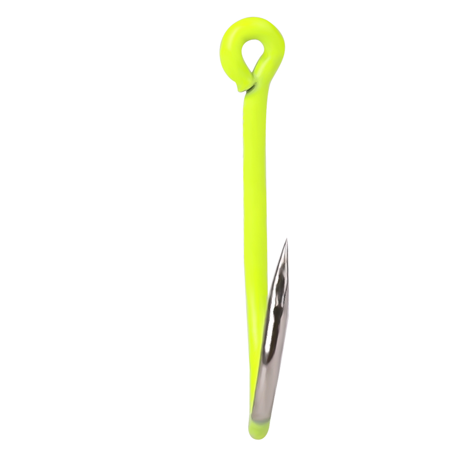NGB 50pcs 1/0#-10#Fluorescent  - Fishing Hook Barbless ulasan dan harga