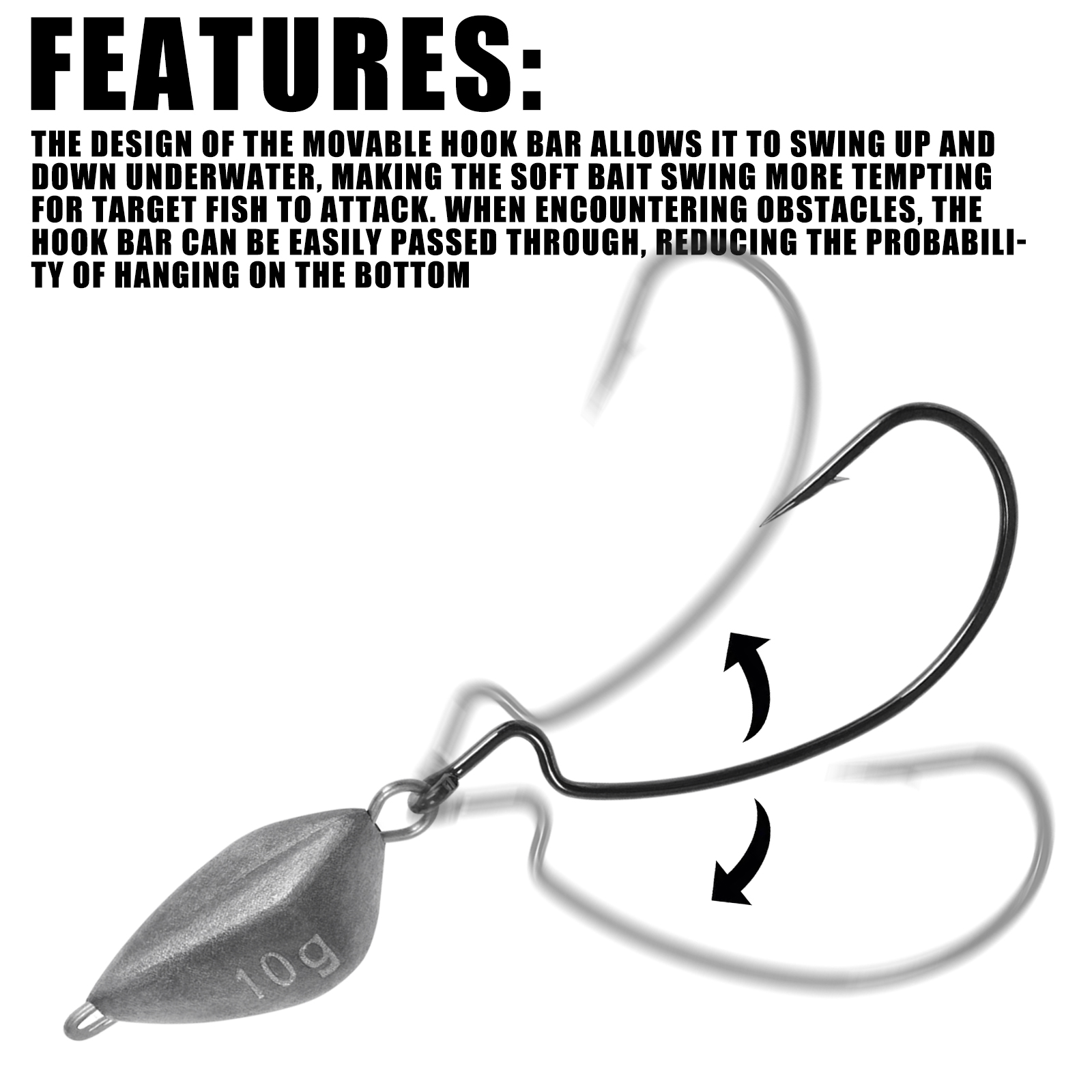SAMOLLA 5pcs Jig Head Fishing  - Fishing Hook Jig ulasan dan harga