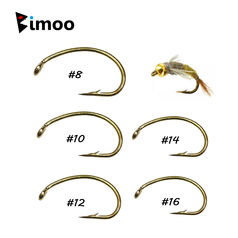 Bimoo 50PCS 100PCS Bronze Barb - Fishing Hook Barbless ulasan dan harga