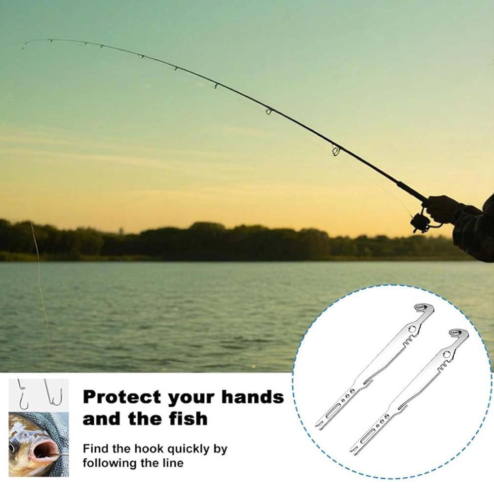 6 In 1 Stainless Steel Hook Re - Fishing Hook Remover ulasan dan harga